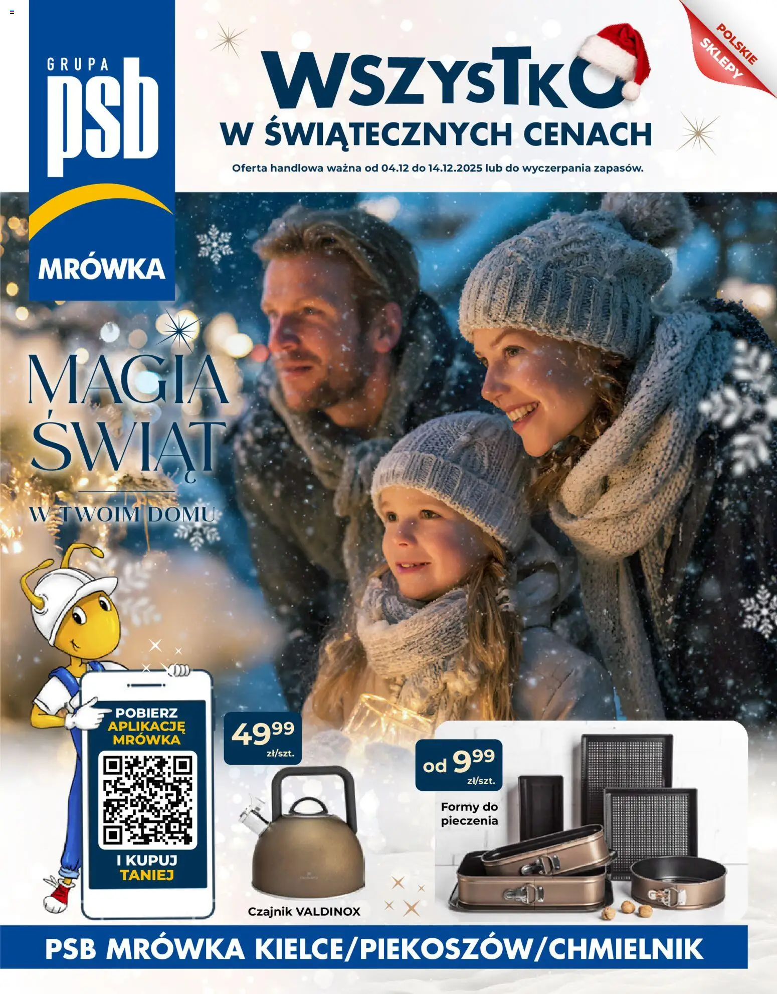 Pogląd gazetki "Kielce" ze sklepu Mrówka ważnej od 04.12.2025