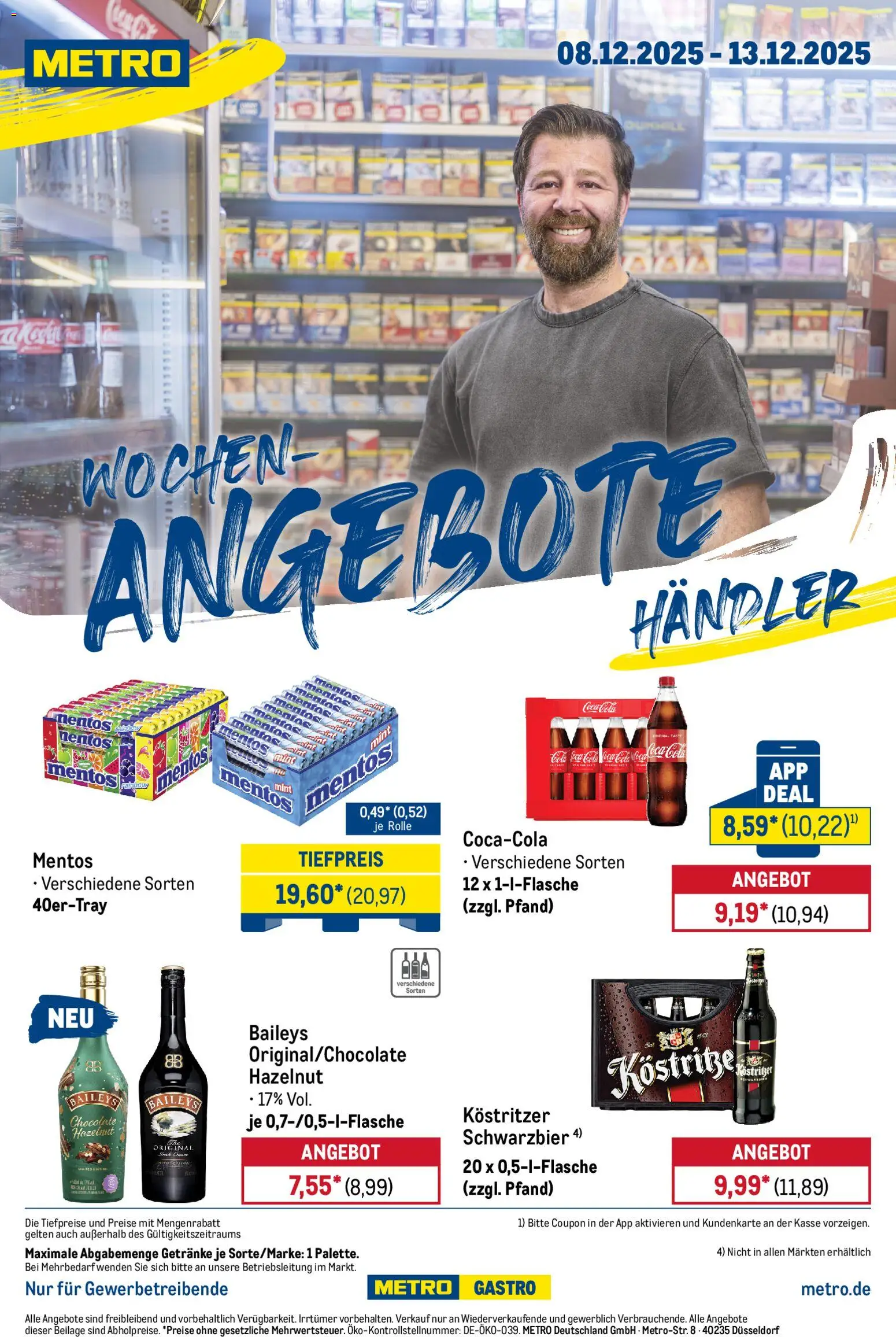 Vorschau von dem Prospekt des Geschäftes Metro, gültig ab dem 08.12.2025