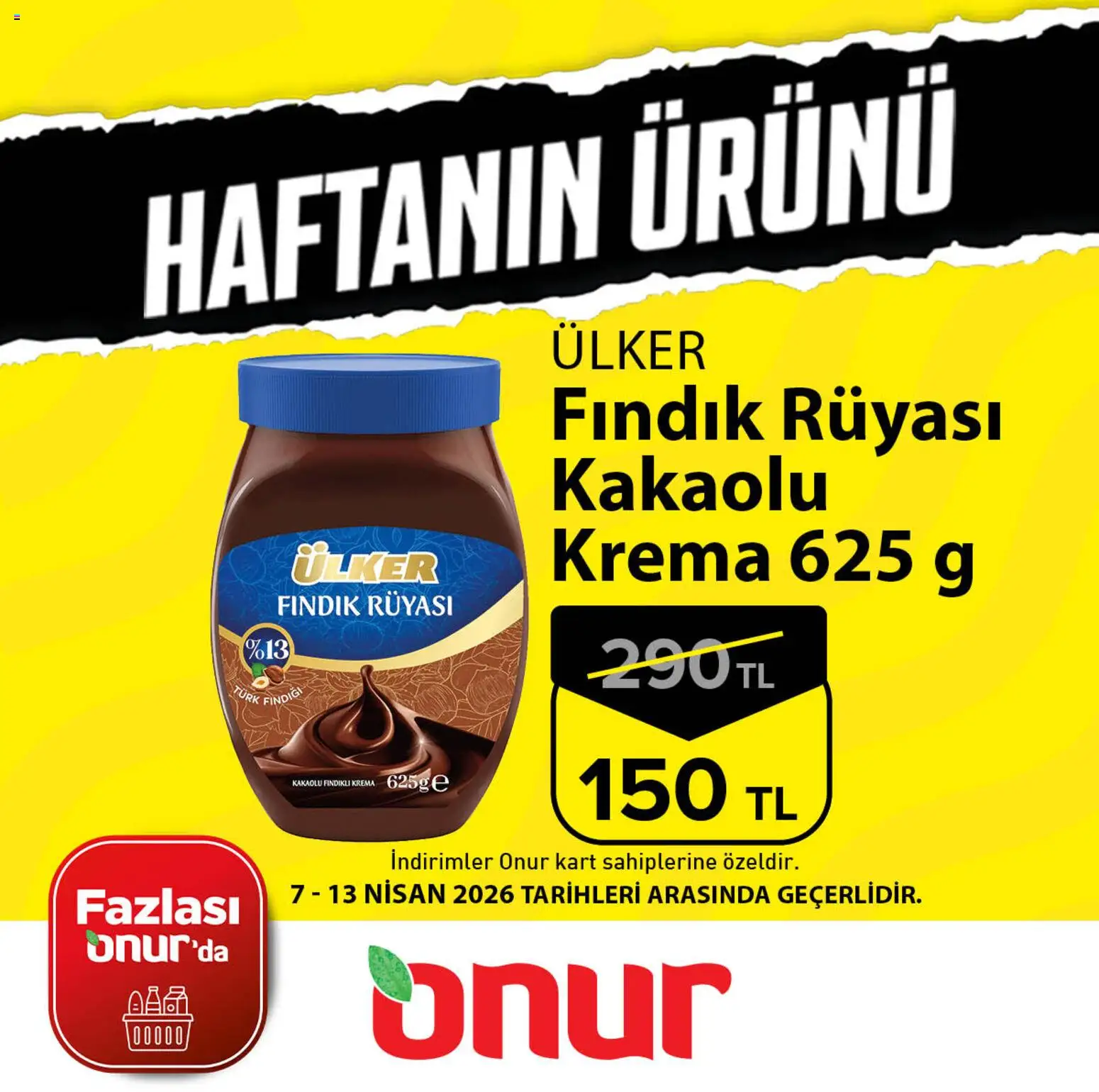 Onur Market Onur Market - Haftanın Ürünü 07.04.2026 - Broşürünün önizlemesi