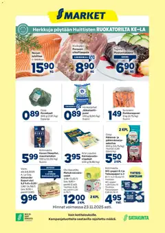 Kaupan S-market Huittinen esikatselu, voimassa 19/11/2025
