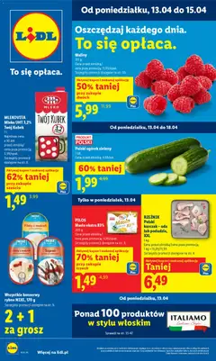 Náhled nabídky: Lidl Polsko Lidl Polsko leták platný od 13.04.2026