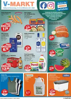 Vorschau von dem Prospekt des Geschäftes V-Markt, gültig ab dem 14.08.2025