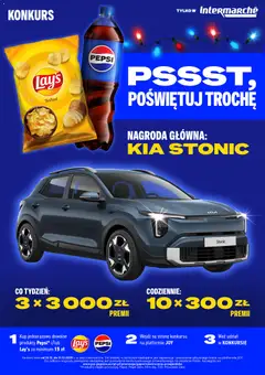 Pogląd gazetki "Konkurs - Pssst poświętuj trochę" ze sklepu Intermarche ważnej od 18.12.2025