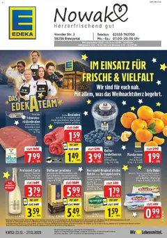 Vorschau von dem Prospekt des Geschäftes Edeka, gültig ab dem 22.12.2025
