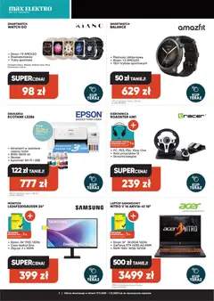 Pogląd gazetki "Black Friday" ze sklepu Max elektro ważnej od 17.11.2025 | Strona: 3