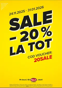 Previzualizarea de cataloage: Hervis Catalog nou valabil de la 24.11.2025