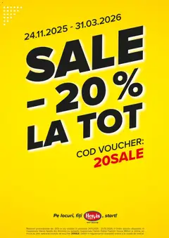 Previzualizarea de cataloage: Hervis Catalog nou valabil de la 24.11.2025