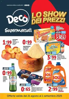 Anteprima dell'opuscolo Volantino Supermercati - Roma dal negozio Decò valido da 21/08/2025