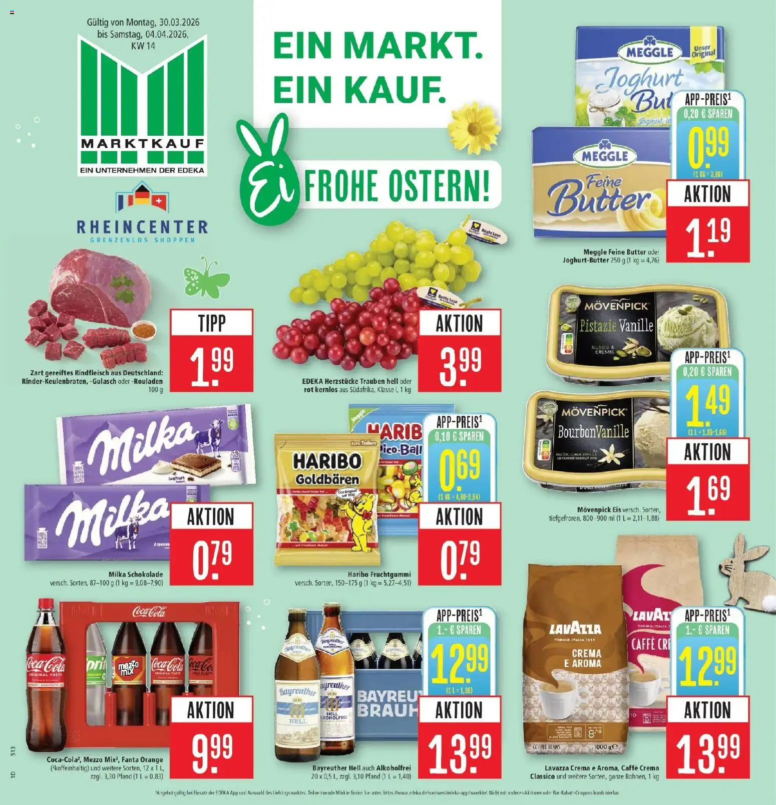 Vorschau von dem Prospekt des Geschäftes Marktkauf, gültig ab dem 30.03.2026