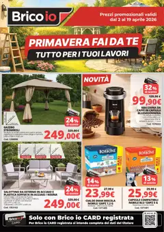 Anteprima dell'opuscolo Brico io volantino Ischia dal negozio Brico io valido da 02/04/2026
