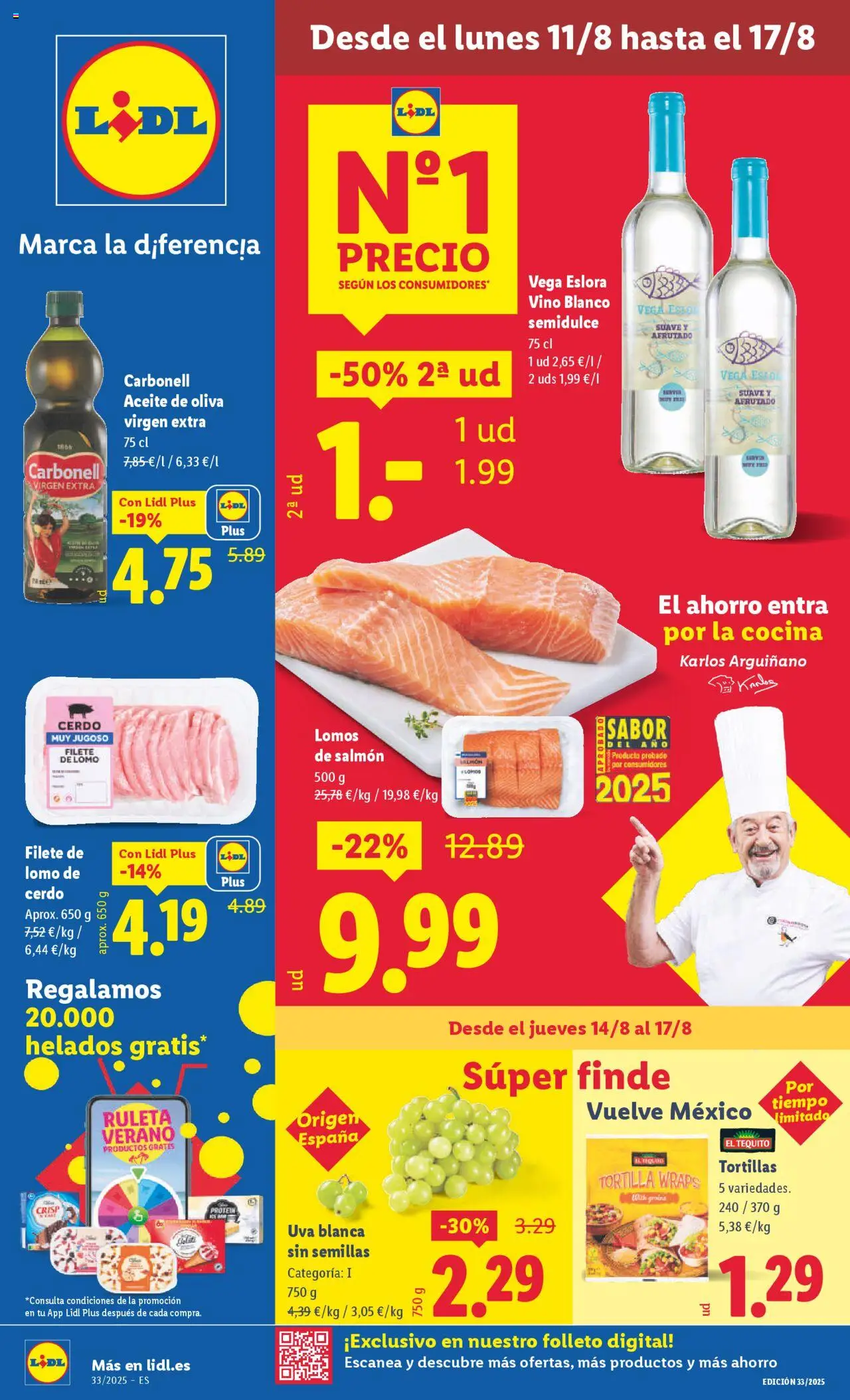 LIDL Folleto BCN del 11/08/2025 >> catálogo esta semana