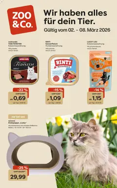 Vorschau von dem Prospekt des Geschäftes Zoo & co, gültig ab dem 02.03.2026