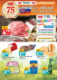 Náhľad COOP Jednota letáku platného od 01.08.2025