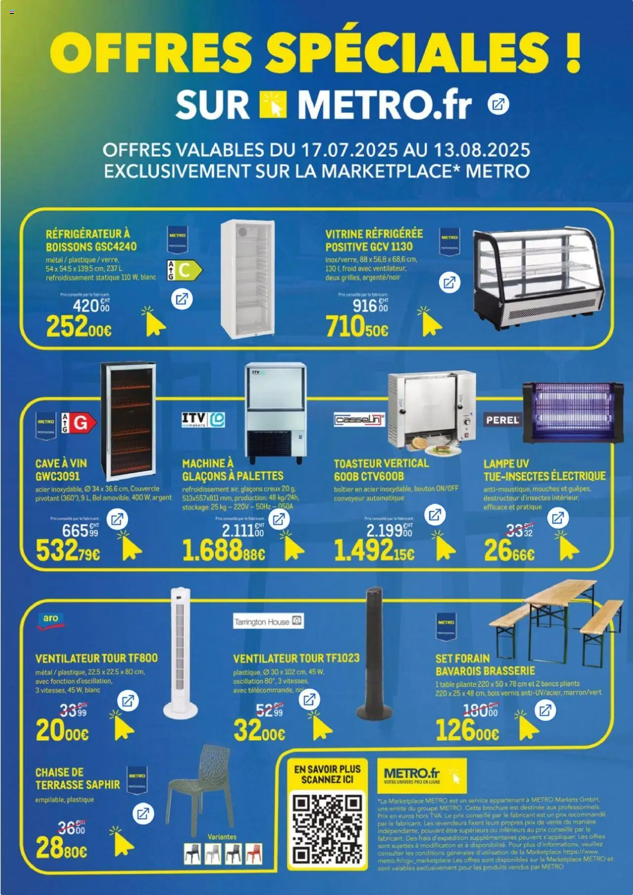 Offres Spéciales - Exclusivités Marketplace de la boutique METRO valable du 17/07/2025 - Page numéro 1
