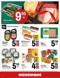 Kaupan Minimani Tarjoukset esikatselu, voimassa 10/12/2025 | Sivu: 2