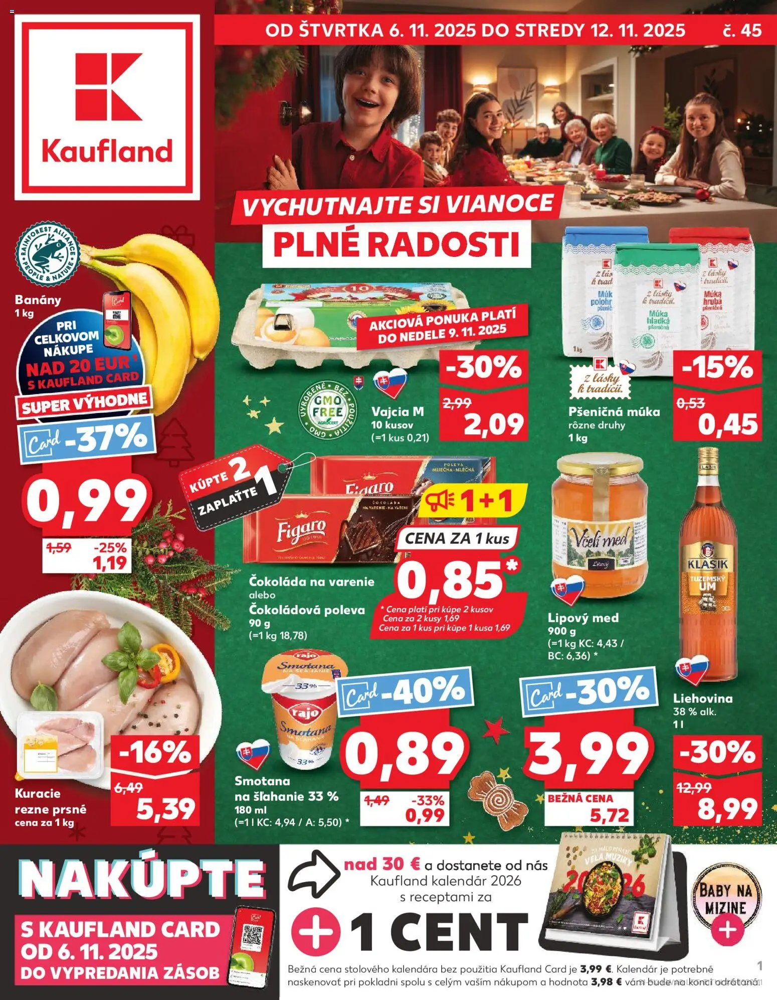 Náhľad Kaufland letáku platného od 06.11.2025