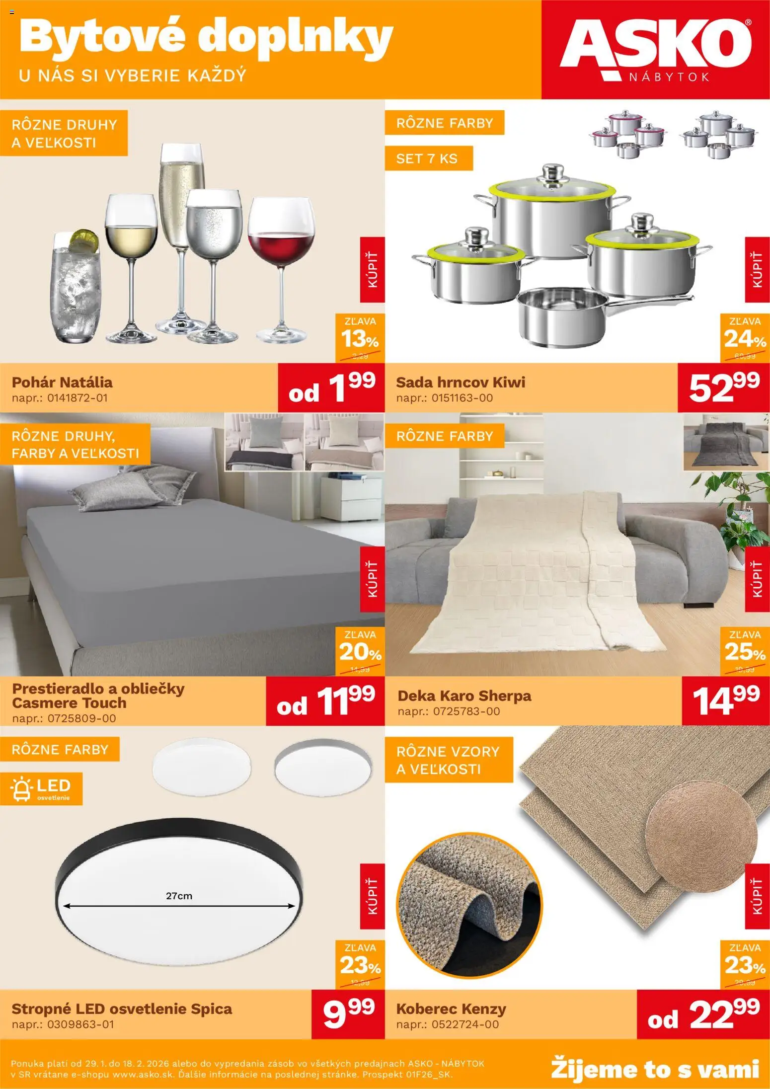 Náhľad ASKO nábytok letáku platného od 29.01.2026