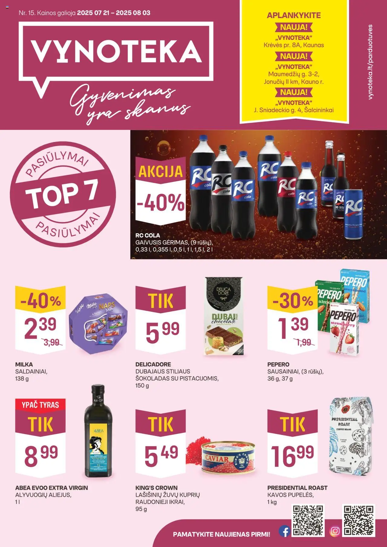 VYNOTEKA leidinys galioja nuo 2025.07.21 – puslapio numeris 1