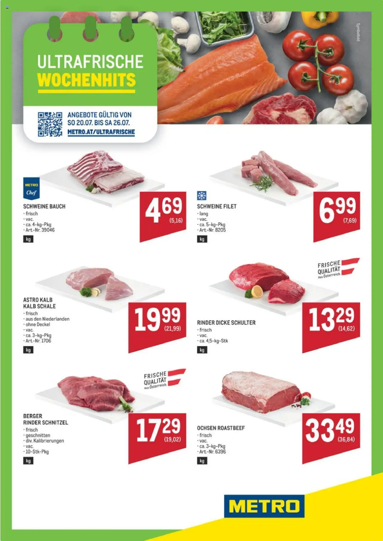  Metro Angebote Wochenhits ab (20.07.2025 - 27.07.2025) - Seite 1