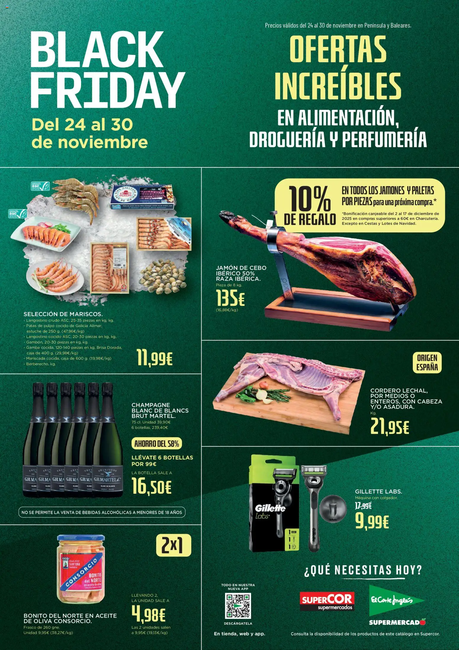 Vista previa del folleto de la tienda El Corte Inglés válido desde el 24/11/2025 