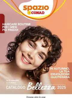 Anteprima dell'opuscolo Volantino Bellezza dal negozio Spazio Conad valido da 26/09/2025