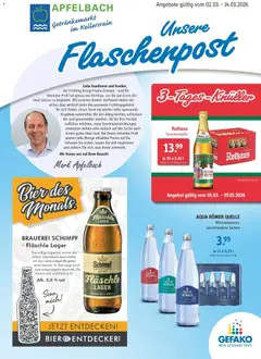 Vorschau von dem Prospekt des Geschäftes Angebote, gültig ab dem 01.03.2026