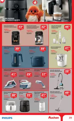 Auchan - Akciós újság Auchan megtekintése, amely érvényes 2025.11.06.-től | Oldal: 39