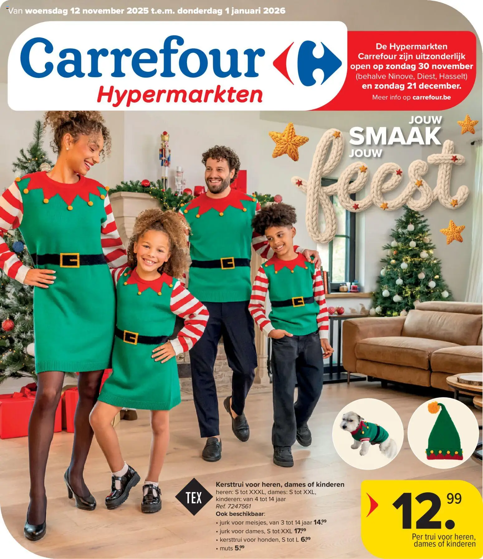Voorbeeld van Folder van winkel Carrefour geldig vanaf 12/11/2025