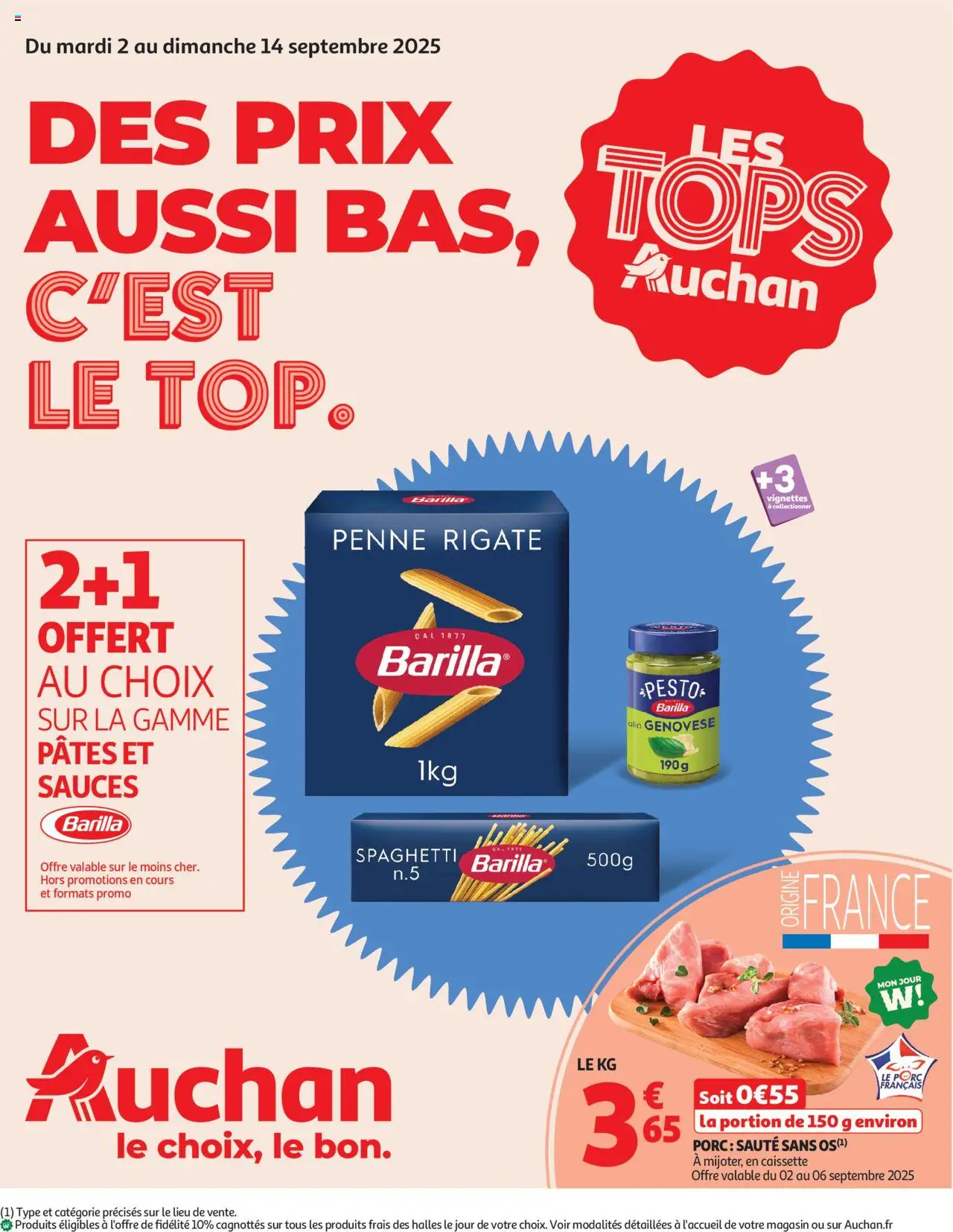Prospectus de la boutique Auchan valable du 02/09/2025 - Page numéro 1