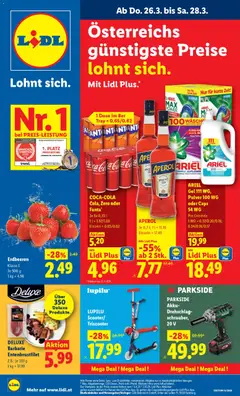 Vorschau der Angebote: Lidl Lidl Flugblatt - Oberpullendorf, Güssing, Oberwart gültig ab 26.03.2026