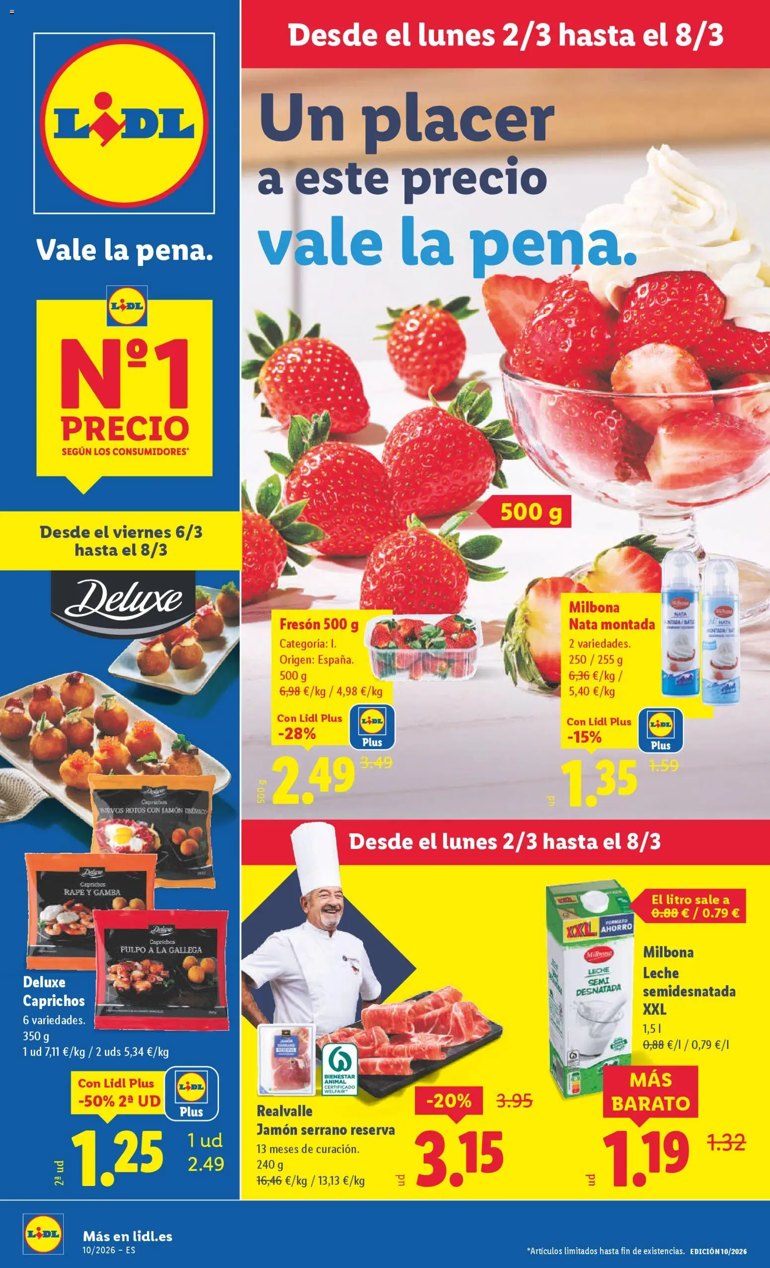 Vista previa del folleto de la tienda Lidl válido desde el 02/03/2026 
