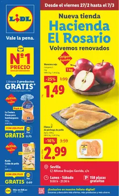 Vista previa del folleto de la tienda Lidl válido desde el 27/02/2026 