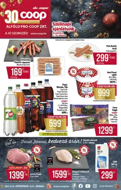 COOP - Alföld Pro-Coop Zrt. - Abc szuper megtekintése, amely érvényes 2025.12.18.-től