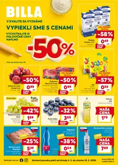 Náhľad Billa letáku platného od 04.02.2026