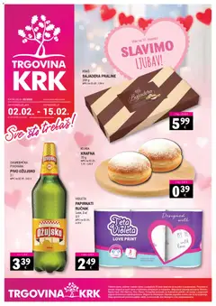 Pregled letka Katalog trgovine Trgovina Krk vrijedi od 02.02.2026