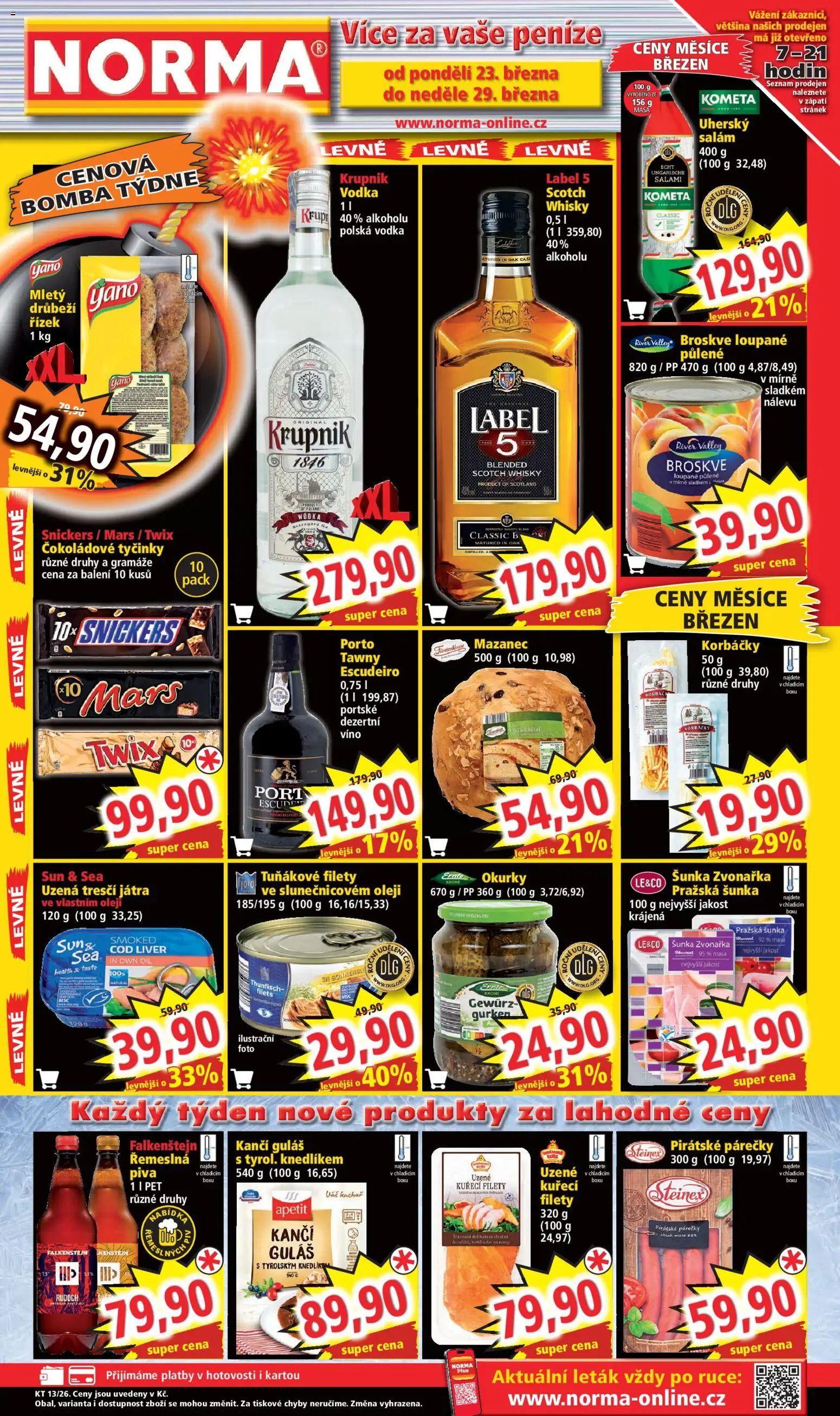 Náhled nabídky: Norma Norma leták platný od 23.03.2026