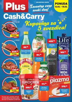 Pregled Plus Cash & Carry kataloga - važi od 13.03.2026