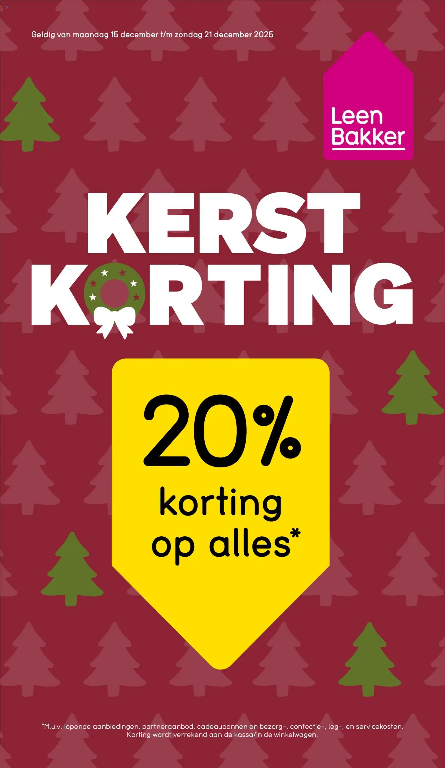 Voorbeeld van Folder van winkel Leen Bakker geldig vanaf 15-12-2025