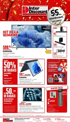 Vorschau des Merkblatts Aktionen FR vom Shop Interdiscount gültig von 20.10.2025 bis 09.11.2025