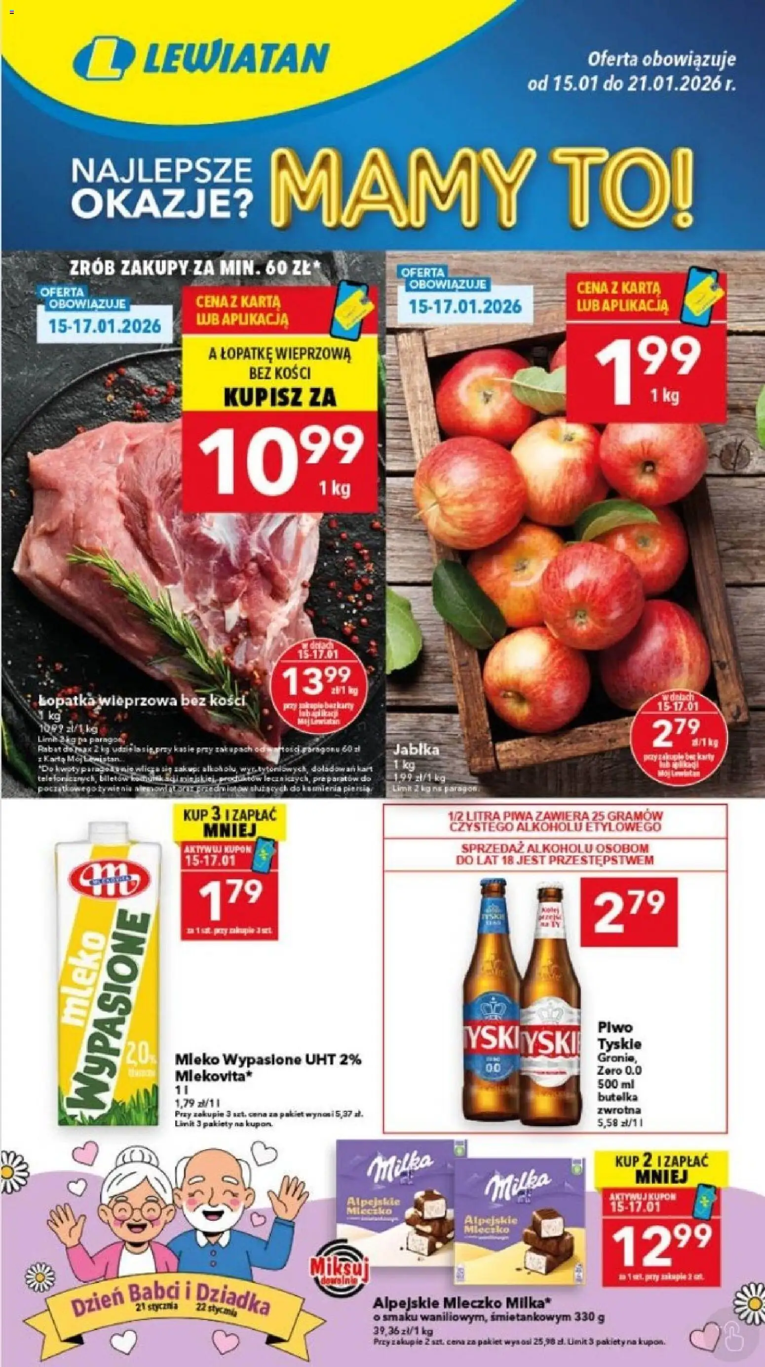 Pogląd gazetki "Szczecin" ze sklepu Lewiatan ważnej od 15.01.2026