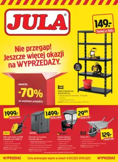 Pogląd gazetki "Gazetka" ze sklepu Jula ważnej od 04.09.2025
