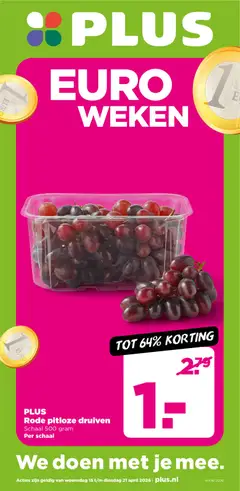 Voorbeeld van Plus folder week 16 van winkel Plus geldig vanaf 15-04-2026