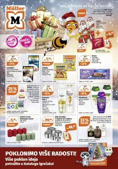 Pregled letka Katalog trgovine Müller vrijedi od 10.11.2025