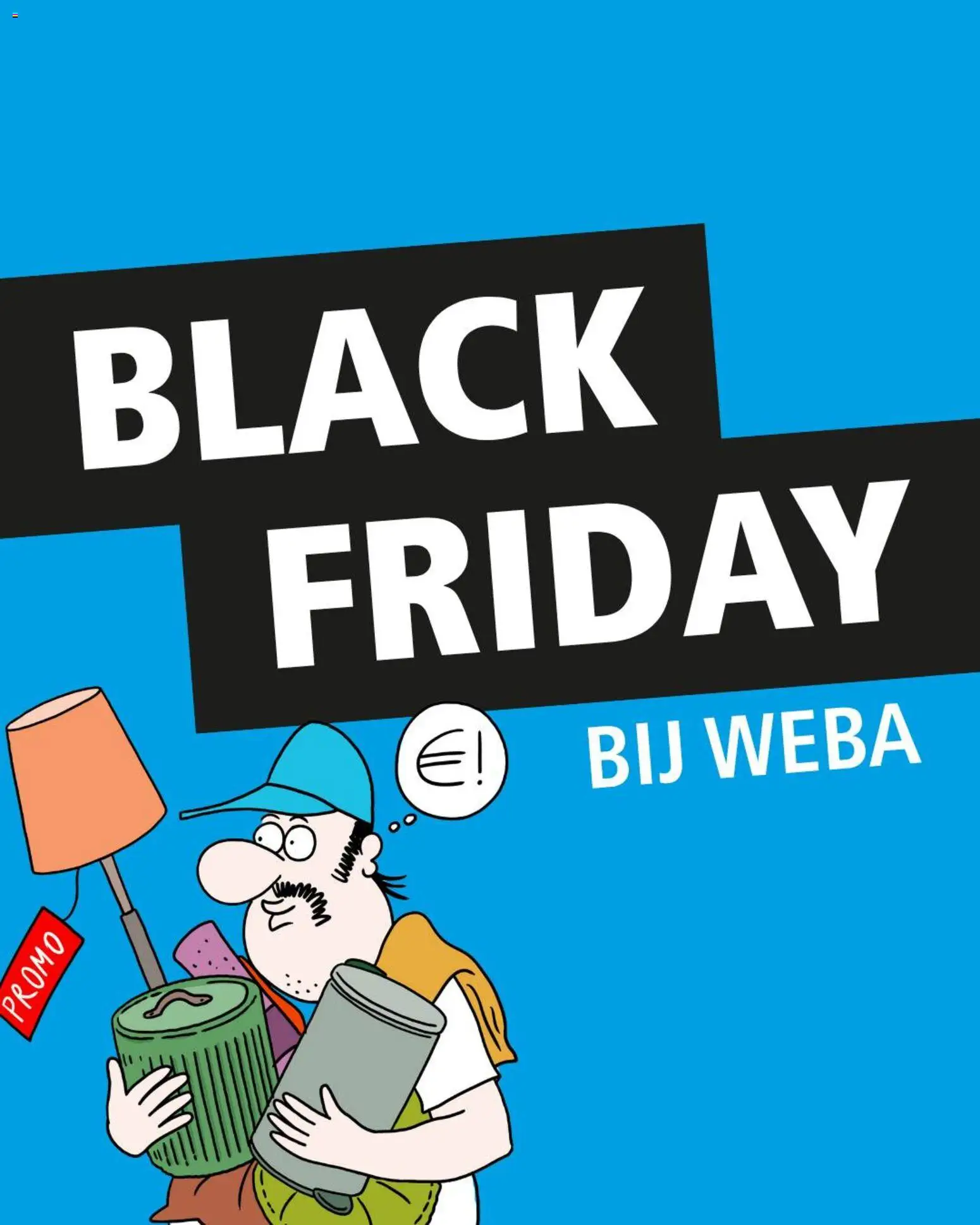 Voorbeeld van Black Friday van winkel Weba geldig vanaf 24/11/2025