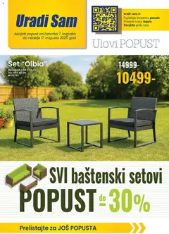 Pregled Uradi Sam kataloga - važi od 07.08.2025