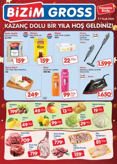 Bizim Toptan Bizim Gross Fırsat Bülteni 01.01.2026 - Broşürünün önizlemesi