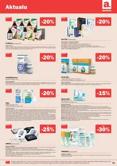 Apotheka parduotuvės leidinio Leidinys galiojančio nuo 2025.12.01 peržiūra | puslapis: 11