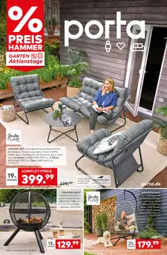 Vorschau von dem Prospekt des Geschäftes Porta!, gültig ab dem 23.03.2026