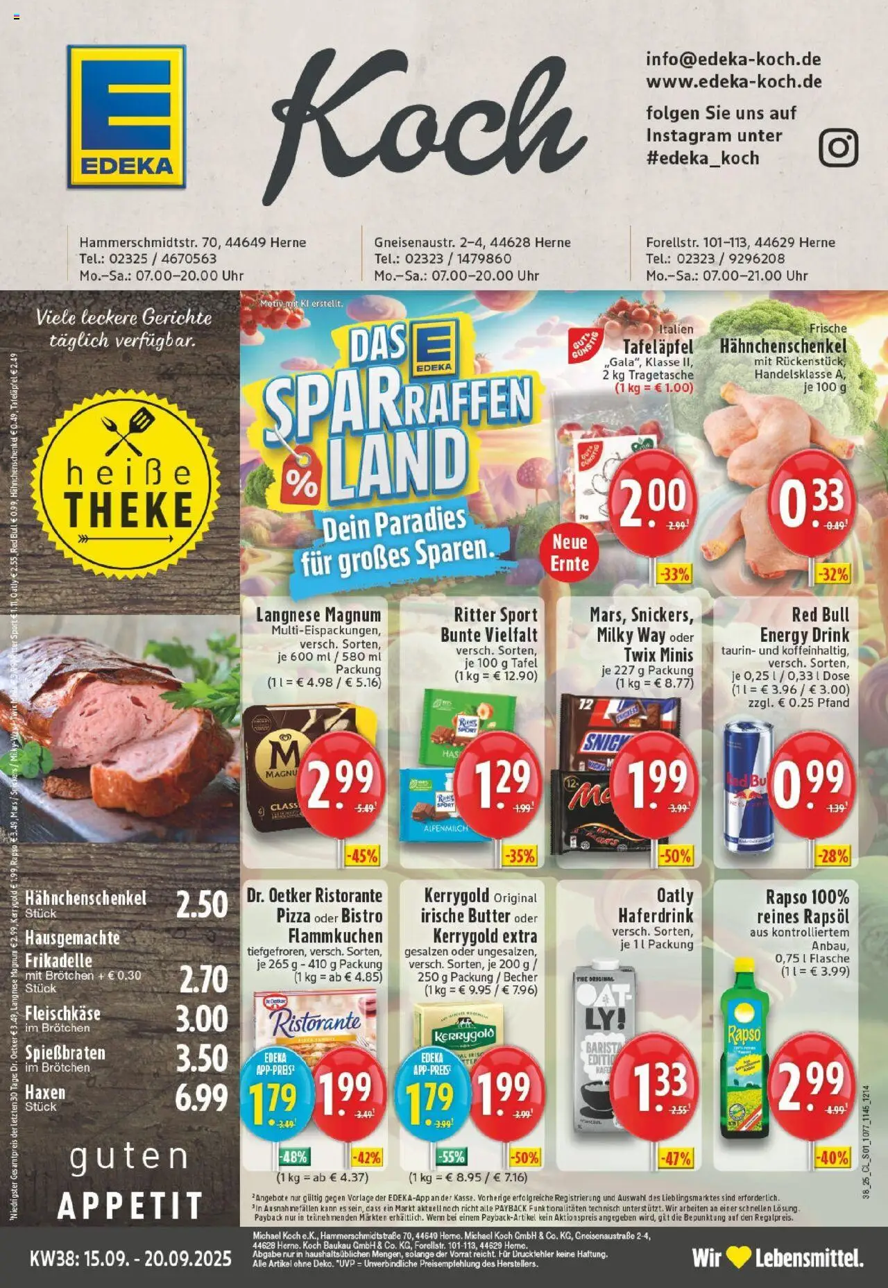 EDEKA Prospekt ab 14.09.2025 - Prospekt Herne Online