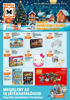 Müller - Játékprospektus megtekintése, amely érvényes 2025.12.01.-től